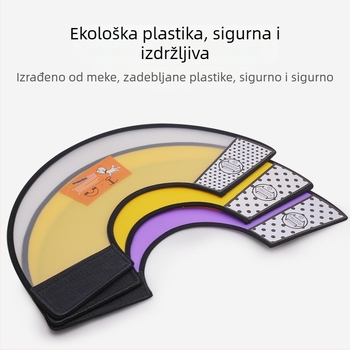 Zaštitna navlaka za kućne ljubimce za pse Elizabeth Ring, zaštitna navlaka protiv ugriza za pse, pokrivalo za glavu protiv ogrebotina, navlaka za vrat za mačke, prsten protiv lizanja