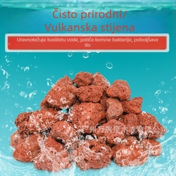 Akvarijski vulkanski kamen čista prirodna filtracija pročišćene vode adsorpcija uređenje okoliša ribnjak akvarijska filtracija arapski poseban materijal za dno od pijeska