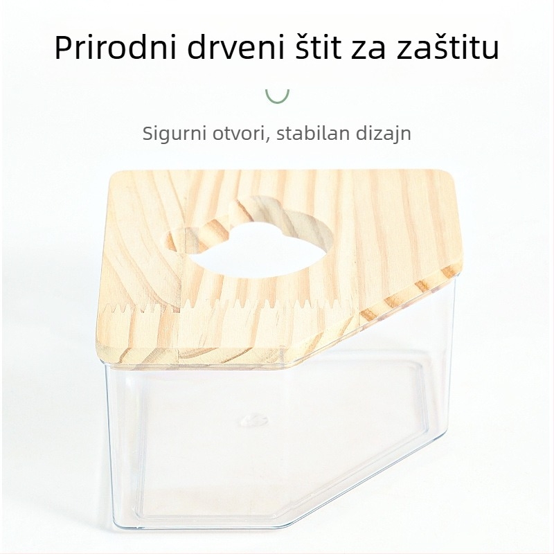 Hrčak Kupaonska Kada Pijesak za Kupanje Umivaonik WC Dvojna Namjena Zlatni Medvjed Pijesak za Kupanje Pijesak za Urin Protiv Prskanja Vanjski Pribor