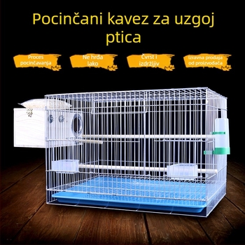 Novi veliki, podebljani, slabi pocinčani kavez za uzgoj, božur, kavez za papige, Xuanfeng, kukac, golub, veliki kavez za ptice