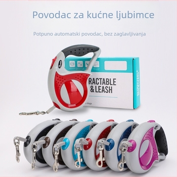Uže za vuču kućnih ljubimaca s automatskim uvlačenjem, uže za vuču pasa, protueksplozivno uže za šetanje pasa, lanac za pse, vuča za mačke
