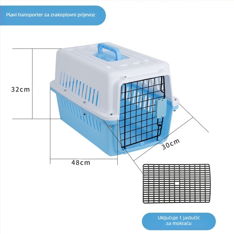 Zračna torba za mačke, kavez za kućne ljubimce, torba za mačke, prijenosna putna komora za prijevoz malih pasa u automobilu