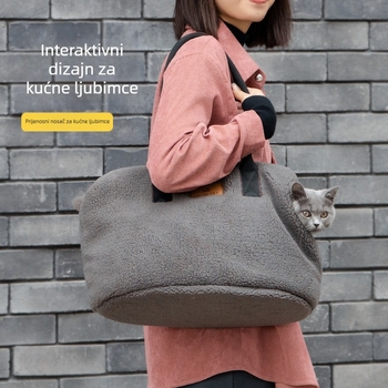 Dodopet torba za mačke, prozračna torba velikog kapaciteta za kućne ljubimce, torba za male pse i štence, putna torba za kućne ljubimce