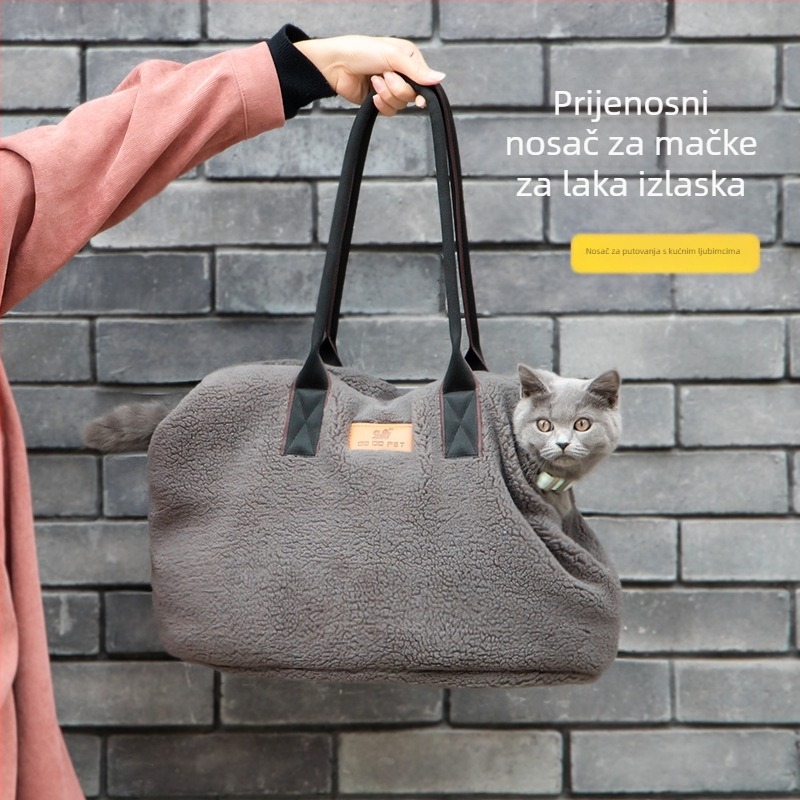 Dodopet torba za mačke, prozračna torba velikog kapaciteta za kućne ljubimce, torba za male pse i štence, putna torba za kućne ljubimce