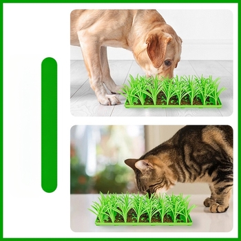 Nova silikonska podloga za sporu hranu za kućne ljubimce, kreativna podloga za travu, mačku, pse, neklizajuća podloga za hranu, podloga za njuškanje kućnih ljubimaca