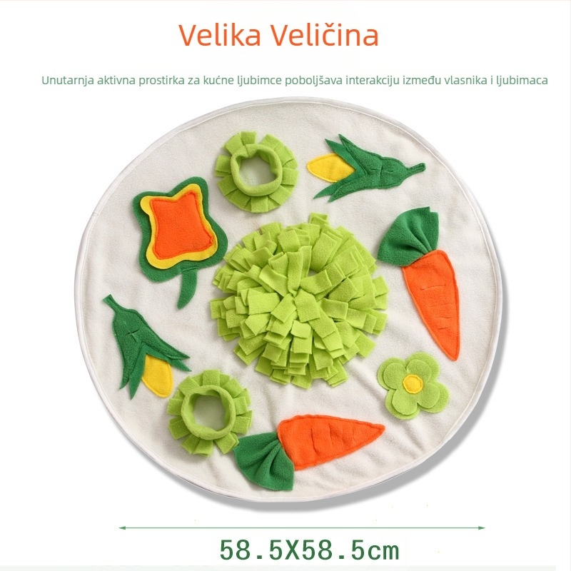 Prostirka za hranjenje za kuniće zamorce ublažava emocionalni miris Totoro zeca okrugle prostirke za kuniće Amazon New Pet Supplies