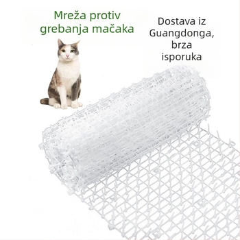 Vanjska mreža protiv mačaka u roli, krovna mreža protiv mačaka za cvijeće, plastična izolacijska mreža, prostirka protiv uboda mačaka, mreža protiv uboda mačaka