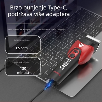 Visokosnažne specijalne škare za kućne ljubimce za trgovine za kućne ljubimce, velike škare za šišanje dlaka kućnih ljubimaca, električni trimer za kućanstvo, uređaj za brijanje mačaka i pasa, veleprodaja