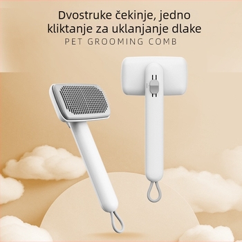 Prekogranični češalj za mačke za plutanje, češalj s iglom za dlaku, češalj za pse, četka za pse, artefakt češalj za mačke, pribor za kućne ljubimce