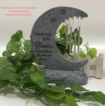 Prekogranično mjesto može se prilagoditi ugraviranim mjesecom, vjetrenim zvonom, nadgrobnim spomenikom, ukrasom za dvorište od smole, komemoracijom za kućne ljubimce, mačke i pse.