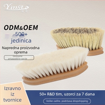 Pribor za konje, Četka za čišćenje konja, Četka za vunu, Četka od sisala i kokosove palme, Četka za čišćenje kupke od punog drva, Četka za konje