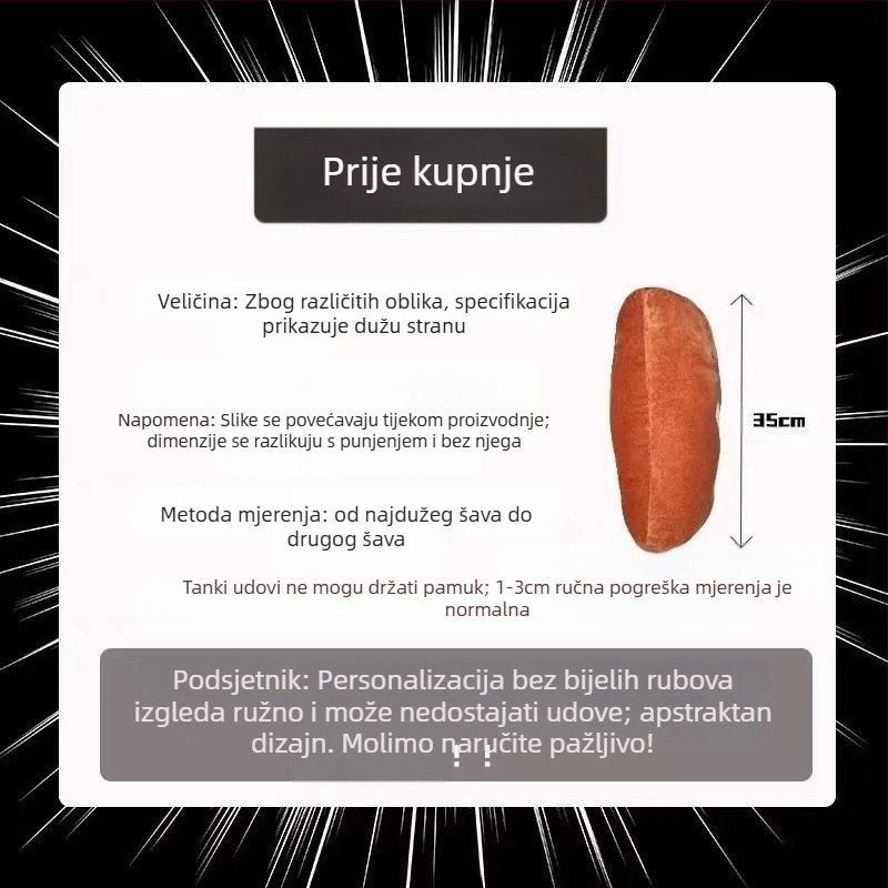 Izvanzemaljski DIY Buda Mali pratilac 3D jastuk bez obruba za ispis fotografije bez bijelog ruba smiješna skulptura od pijeska lutka tvornička prilagodba