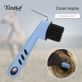 Pribor za konje, Višenamjenska četka za čišćenje potkova, Četka za potkove, Četka za čišćenje konja, Kuka za potkove