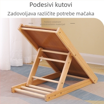 Igračka za kućne ljubimce mač, podloga od konoplje, bez peruti, ploča za grebanje za mačke, vertikalna stijenka, brušenje kandžom, otporna na ugrize, smiješna igra, dostava iz jednog komada