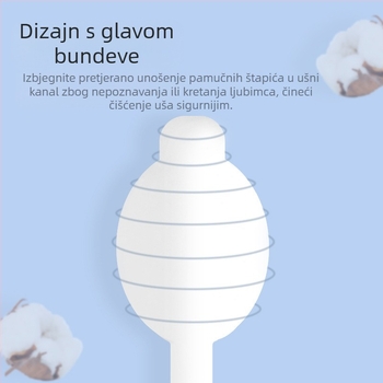 Štapići za uši kućnih ljubimaca Pamučni štapići za čišćenje ušiju mačaka Čišćenje ušiju za pse i mačke Pribor za čišćenje ušiju