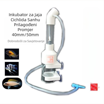 Prekogranično na zalihi -50MM inkubator za riblju jaja tri jezera ciklida riblja jaja heterotip bentoske ukrasne ribe uzgoj tropskih riba