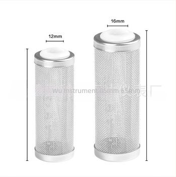 Zaštitna čahura od nehrđajućeg čelika za ulaz vode u akvarij, cijev filtera za akvarij u usisni otvor, zaslon filtera