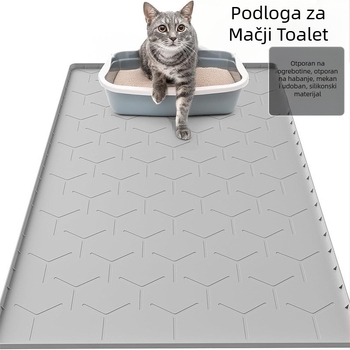 Prostirka za kućne ljubimce, vodootporna prostirka za mačke protiv urina, prostirka za spavanje pasa, velika silikonska prostirka za mačji pijesak, podloga za pseći kavez