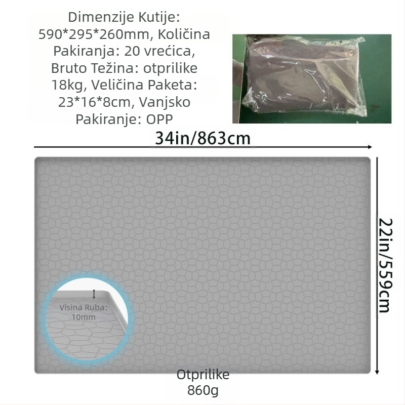 Prostirka za kućne ljubimce, vodootporna prostirka za mačke protiv urina, prostirka za spavanje pasa, velika silikonska prostirka za mačji pijesak, podloga za pseći kavez