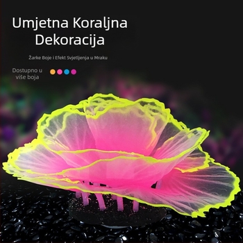 Ukrasi za akvarij Ukrasi za akvarij Uređenje okoliša Simulacija koralja Zelena salata Koralj Svjetleći podvodni svijet Mali krajolik