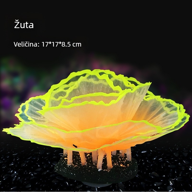 Ukrasi za akvarij Ukrasi za akvarij Uređenje okoliša Simulacija koralja Zelena salata Koralj Svjetleći podvodni svijet Mali krajolik