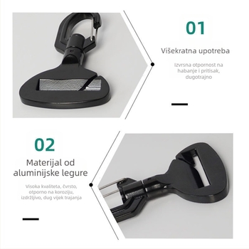 Amazon vruća kopča za sigurnost kućnih ljubimaca u automobilu, kopča za sigurnost pasa u automobilu, sigurnosna kuka protiv smetnji za putovanja na velike udaljenosti