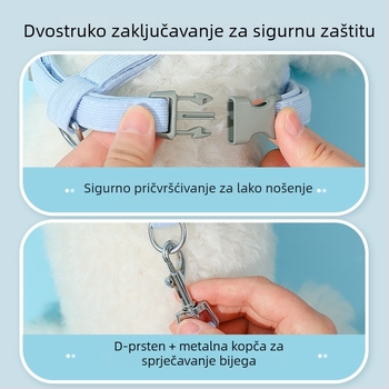 Novi prsluk za vuču s cvijetom za pse, remen za prsa za štene, remen za prsa za kućne ljubimce, veleprodaja opreme za kućne ljubimce