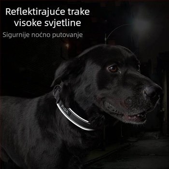 Najlonska reflektirajuća ogrlica za kućne ljubimce, konopac za ogrlicu za pse, Feida, popularna veleprodajna ogrlica za pse na Amazonu