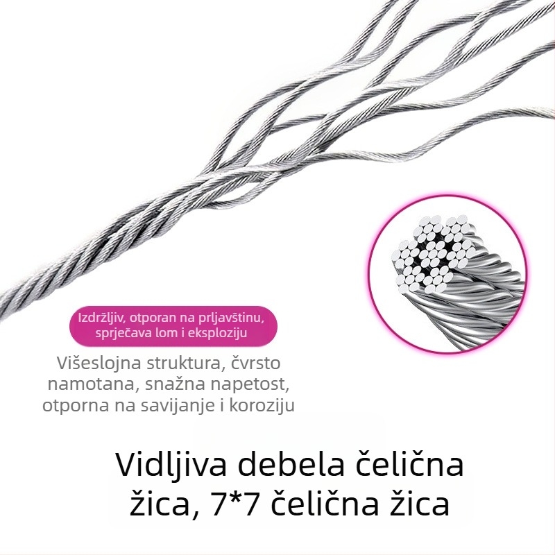 Uže za vuču pasa Integrirano uže P uže otporno na eksploziju Chong P lanac Shoushou uže za hodanje pasa Opće uže za pse za male, srednje i velike pse
