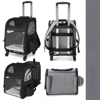 Ruksak za kućne ljubimce, izlazna prijenosna torba za mačke, torba za pse, ljetna prozračna torba za kućne ljubimce velikog kapaciteta, koja se širi