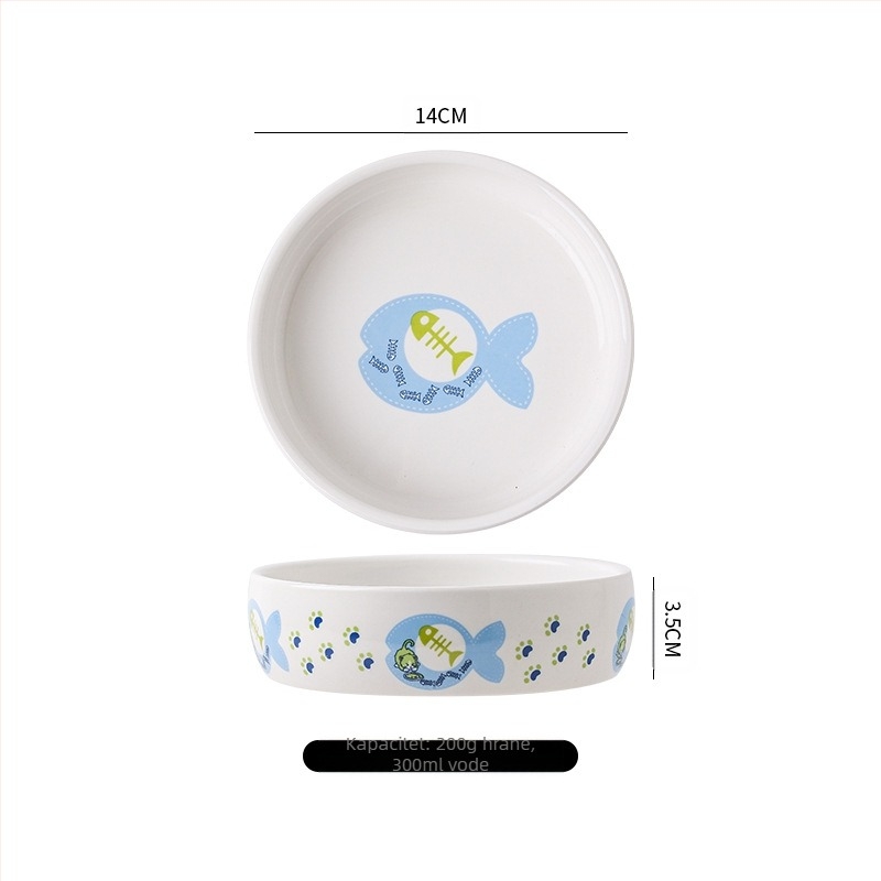 Spot opskrba zalihama hrane za pse keramičke posude za hranu za pse cijena zdjela za mačke potrepština za kućne ljubimce veleprodaja i maloprodaja