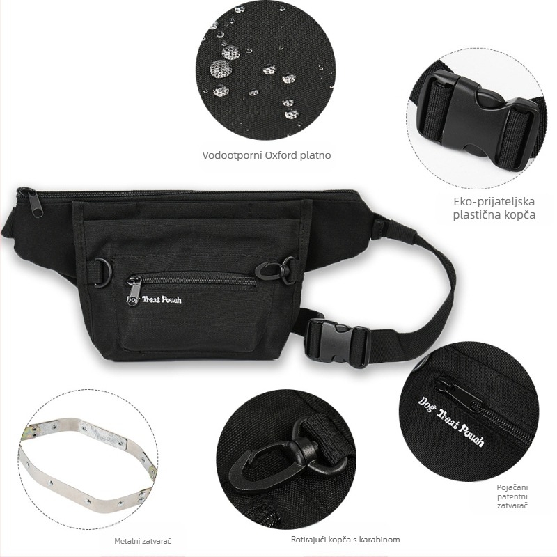 Torba za dresuru kućnih ljubimaca, torba za užinu, vanjska torba za hranjenje, prijenosna sklopiva torba za pribor, proizvođač veleprodaje za skladištenje