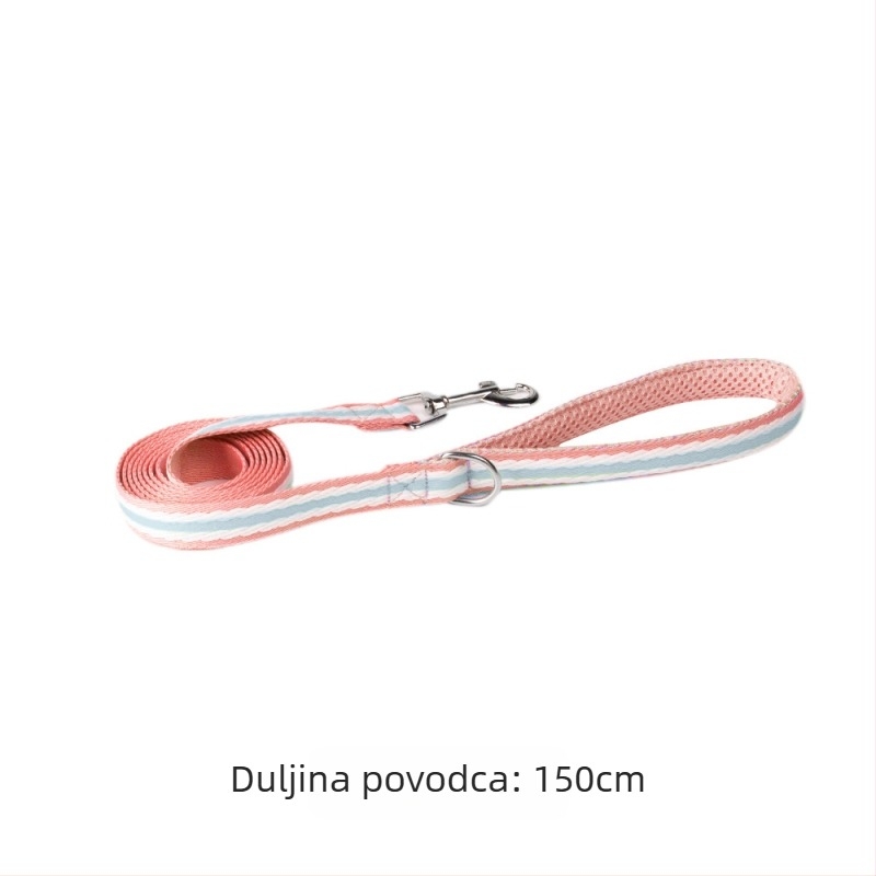 Remen za prsa za pse, bišon, kontrast dopamina, za pse, prsa, leđa, za vanjsku šetnju pasa, prozračna uzica za štence