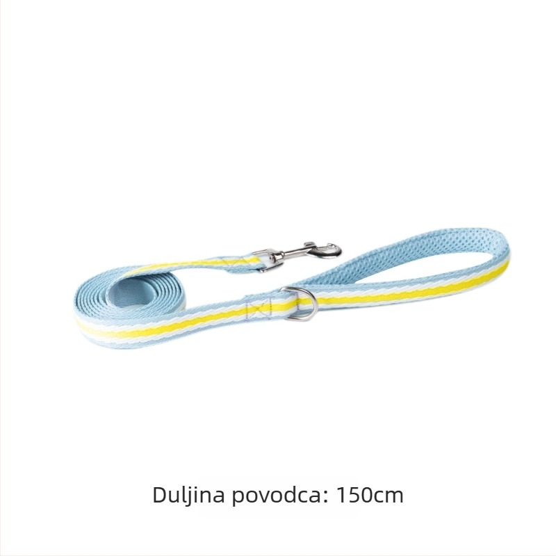 Remen za prsa za pse, bišon, kontrast dopamina, za pse, prsa, leđa, za vanjsku šetnju pasa, prozračna uzica za štence