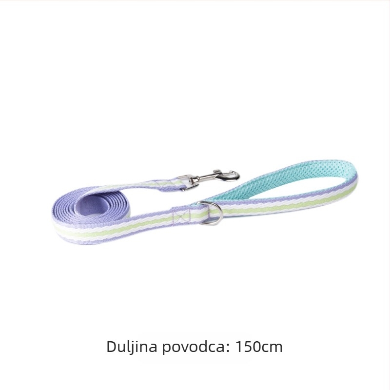 Remen za prsa za pse, bišon, kontrast dopamina, za pse, prsa, leđa, za vanjsku šetnju pasa, prozračna uzica za štence