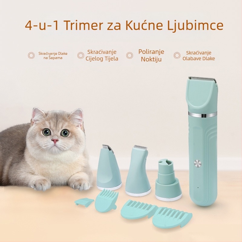 Električne mašinice za šišanje za kućne ljubimce, brijač za dlake kućnih ljubimaca, pas, mačka, pas, univerzalni, višenamjenski, kozmetički proizvodi za kućne ljubimce, brijanje, mašinica za šišanje dlaka kućnih ljubimaca