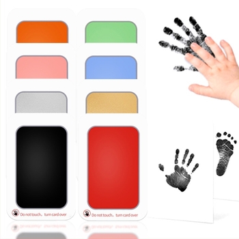 Jednokratni stol za ispis, stol za ispis dječjih ruku i stopala, jastučić za tintu s otiscima stopala, neljepljivi jastučić za tintu za ruke, novi jastučić za tintu za prste koji se ne pere