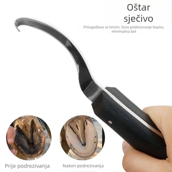 Nož za rezanje potkova za konje, popravak stoke, farma, konji, stoka, popravak potkova za konje, stoka, stočarstvo, nož za popravak potkova za stoku