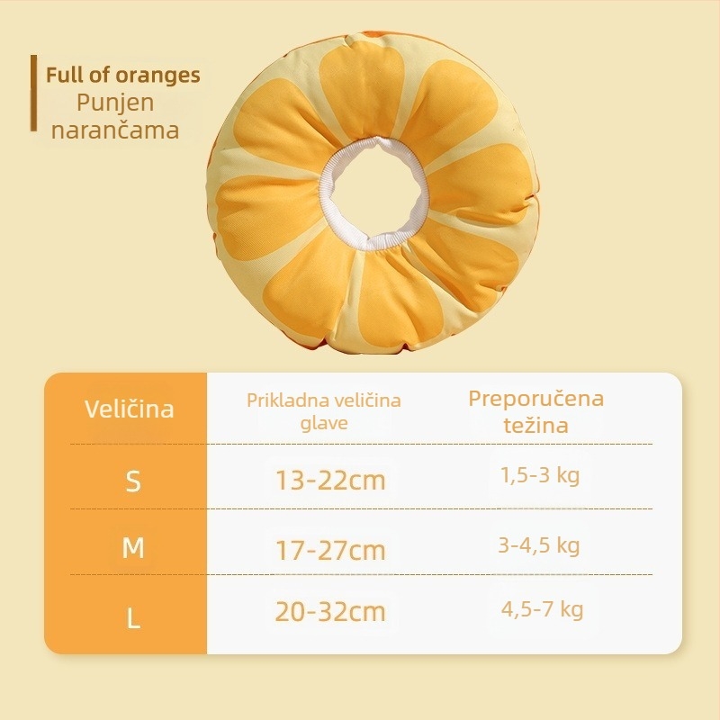 Prsten protiv lizanja i ugriza Elizabeth, vodootporni prsten za sramotu, ogrlica za mačke, prsten za vrat za male i srednje pse, pribor za kućne ljubimce