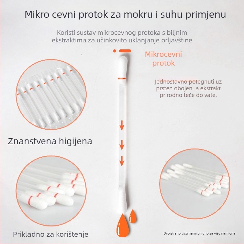 Open Yan Čistilica ušiju za kućne ljubimce Štapić za čišćenje ušnih grinja Štapić za kućne ljubimce za mačke i pse