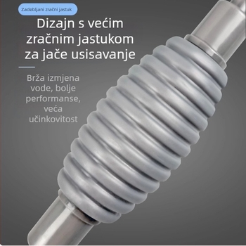 Mjenjač vode za akvarij, pumpa za vodu za pranje pijeska, sifon za vodu za akvarij, ručna izmjena vode, usisni WC