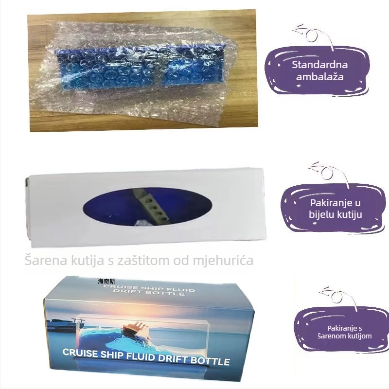 Little Red Book popularna boca za krstarenje istog stila, tekućina za plutanje, ukras za stol, Titanic rođendanski poklon, poklon kutija