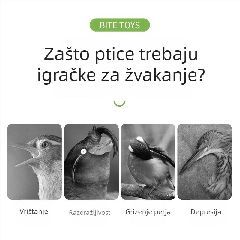 Igračka za papige, Tigrova koža, Božur, Xuanfeng, Kavez za žvakanje i penjanje za ptice, Ljestve, Platforma, Ljestve, Ljuljačka, Oprema za kućne ljubimce