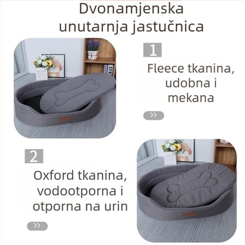 Kućni ljubimci Topla zima Četiri godišnja doba Univerzalna odvojiva i periva jesenska i zimska prostirka za spavanje mačaka za uzgajivačnicu i opremu za kućne ljubimce