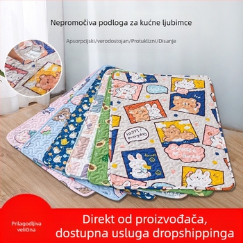 Pelene za kućne ljubimce, perive i višekratne, upijajuće, neklizajuće, vodootporne, s vodičem za obuku