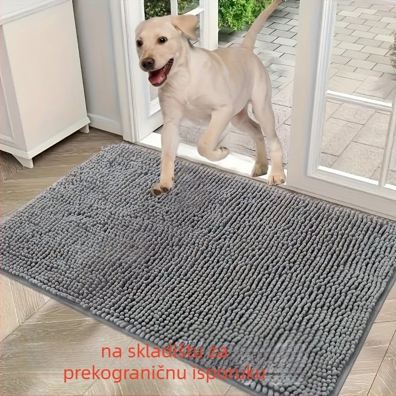 Prekogranična prostirka za kupaonska vrata od šenila za kućne ljubimce, upijajuća prostirka za pod, prostirka za stopala u kupaonici, neklizajuća ulazna vrata za dom