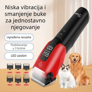 Električni stroj za šišanje za kućne ljubimce, električni stroj za šišanje za pse, stroj za brijanje za mačke, stroj za šišanje za pse, stroj za šišanje za pse prekogranični