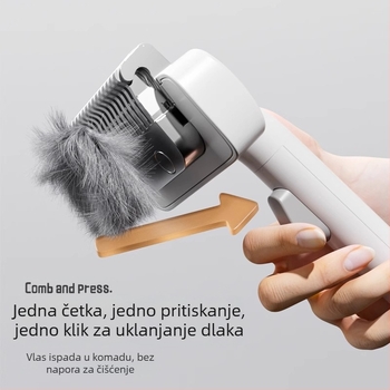 Češalj za raspetljavanje kućnih ljubimaca Tanki češalj Češalj za pse Češalj za mačke Češalj za uklanjanje dlaka Češalj za pse i mačke Češalj za uklanjanje dlaka za pse i mačke