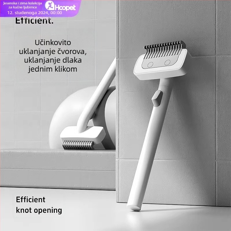 Češalj za raspetljavanje kućnih ljubimaca Tanki češalj Češalj za pse Češalj za mačke Češalj za uklanjanje dlaka Češalj za pse i mačke Češalj za uklanjanje dlaka za pse i mačke