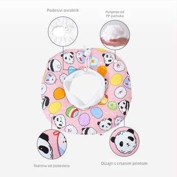 Mačka Elizabeth Ring Pokrivalo za glavu Mekani prsten za vrat sramota Protiv ugriza Postoperativni Protiv lizanja Vodootporni Kirurški pribor za sterilizaciju